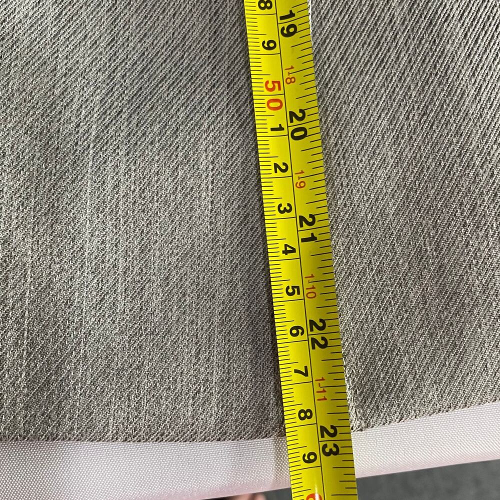 Evan-Picone Gray Herringbone Lined Button Closure… - image 8